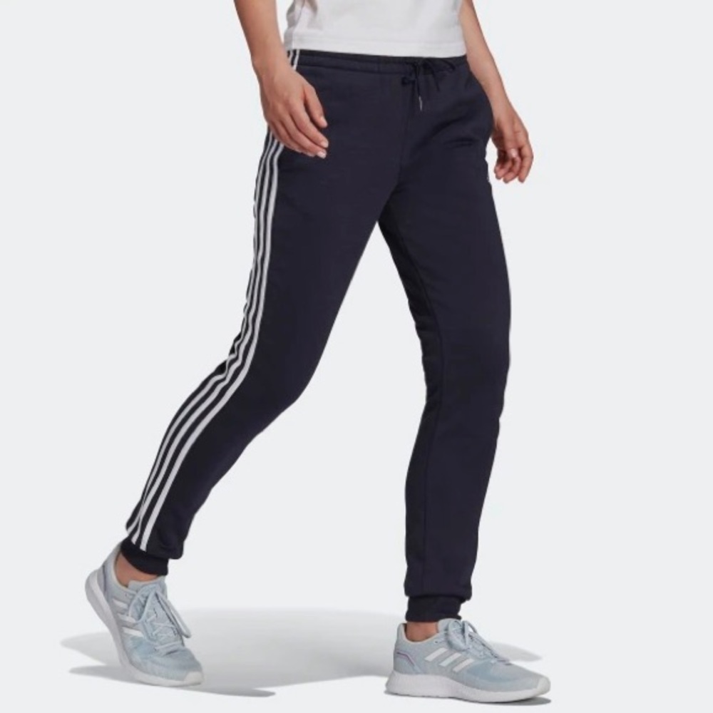 Adidas Essential Fleece 3-Stripe Sweatpants/Joggers